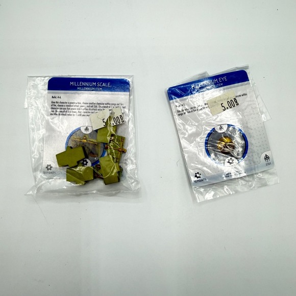 Wizards Of The Coast Other - Millennium Eye Heroclix S101 Scale S103 YuGiOh! Battle Millennium OP Promo New!
